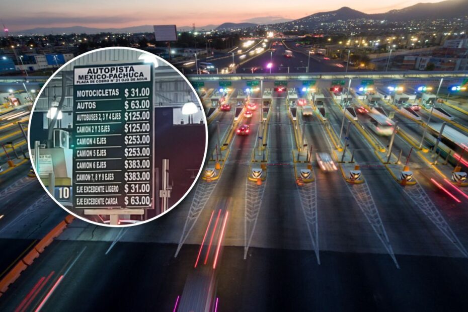 Aumenta tarifa de caseta en la autopista México-Pachuca; esto cuesta a partir de este lunes