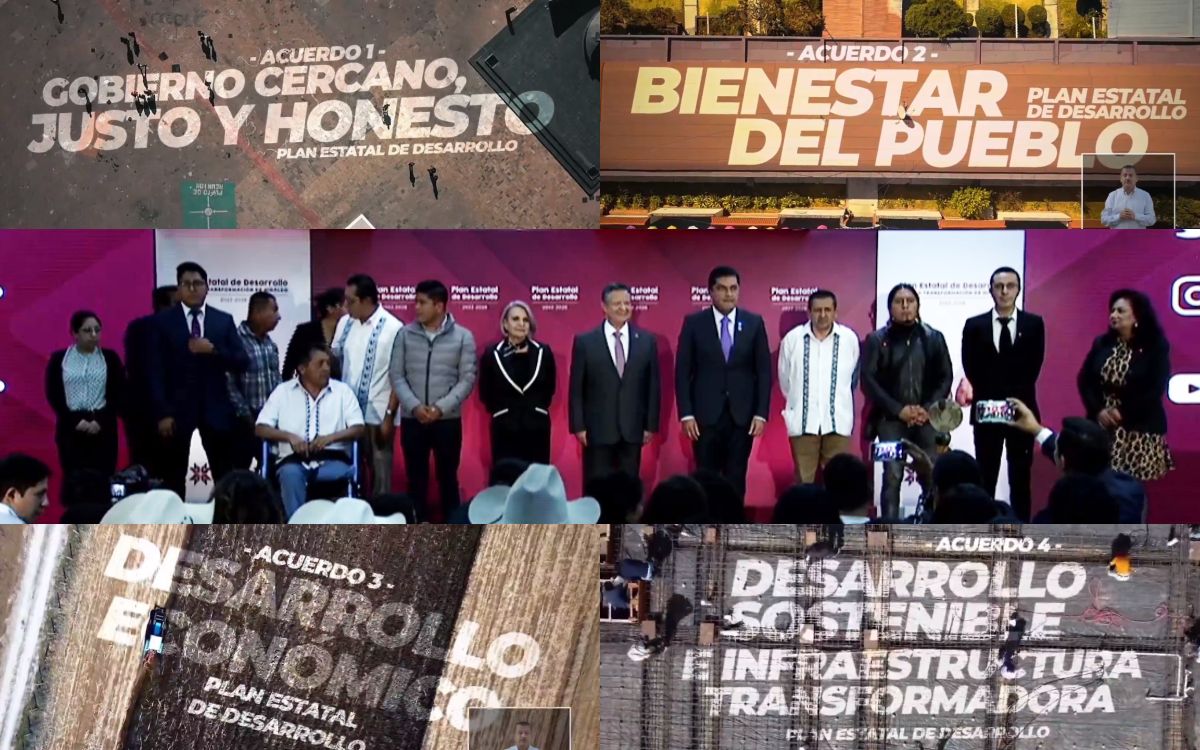 Presenta Julio Menchaca su Plan Estatal de Desarrollo que promete transformar a Hidalgo