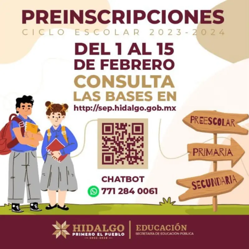 Llegó febrero, mes de las preinscripciones en Hidalgo; así se pueden realizar | VIDEO