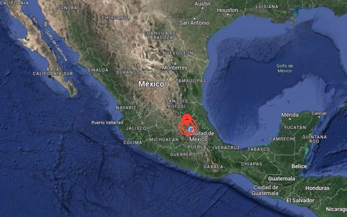 Reportan sismo de baja intensidad con epicentro en Hidalgo este viernes