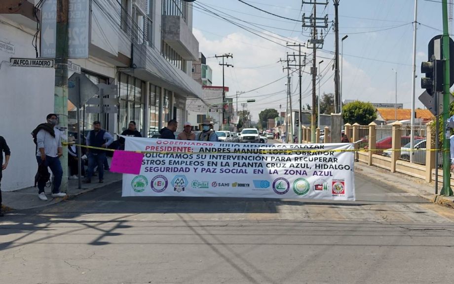 Plantones y bloqueos este martes en Pachuca