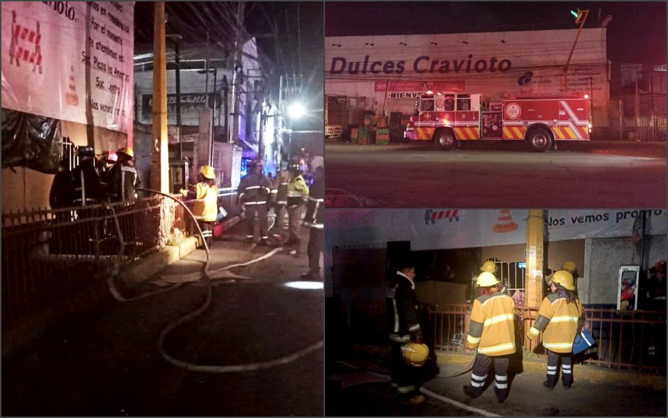 #OtraVez 😲 Volvió a incendiarse conocida dulcería en Pachuca