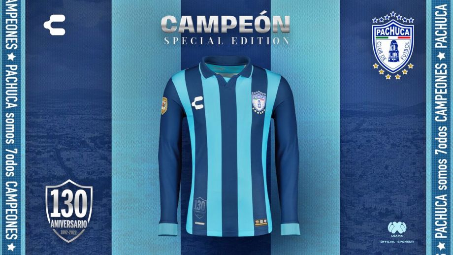 Lanzan nueva playera conmemorativa de los Tuzos de Pachuca; cuesta $2,499