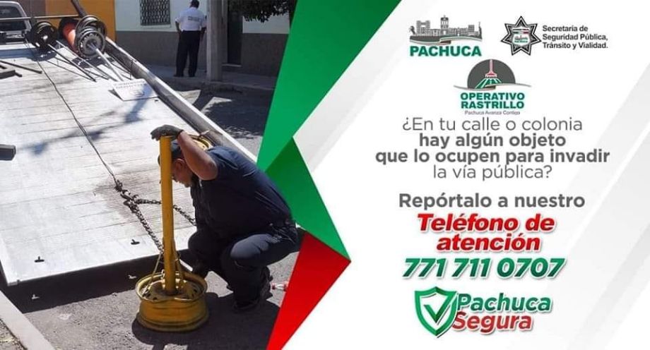 #OperativoRastrillo ⛔ ¿Hay objetos invadiendo en tu calle o colonia? Así puedes reportarlos