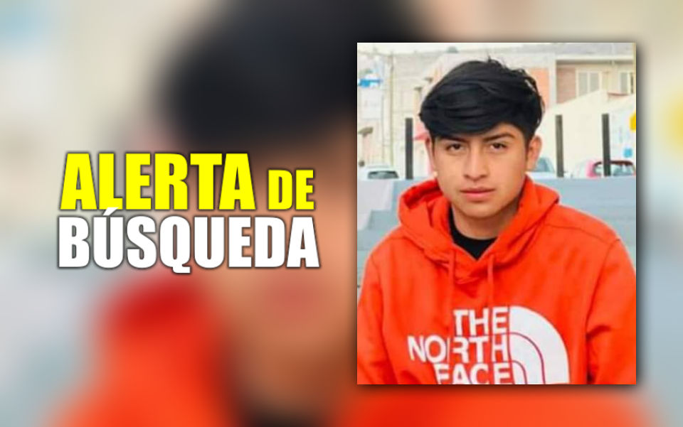 Miguel Ángel desapareció en Pachuca; piden ayuda para encontrarlo