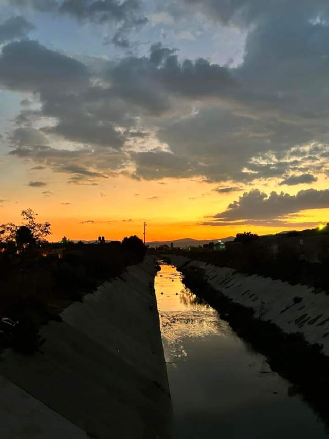 #Espectacular 🌄 Así se vio el atardecer este jueves en Pachuca y alrededores