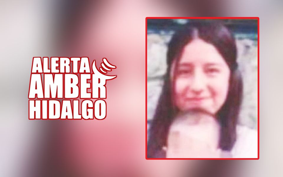 #AlertaAmber ⚠️ Buscan a Rubí, menor desaparecida en Hidalgo