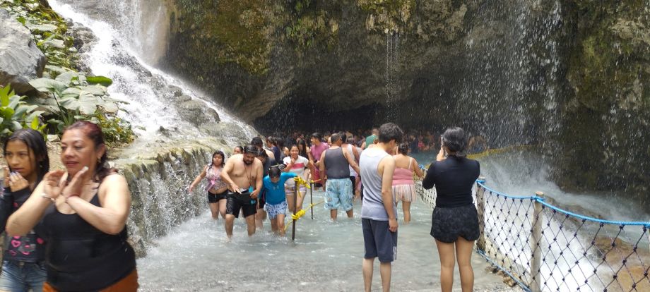 #Saturados 😱 Así lucen los balnearios de Hidalgo este fin de semana (fotos)