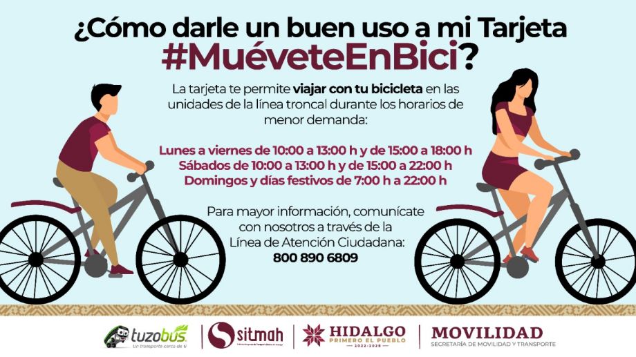 #MuéveteEnBici 🚴 Puedes ingresar con bicicleta al Tuzobús, estos son los requisitos y horarios