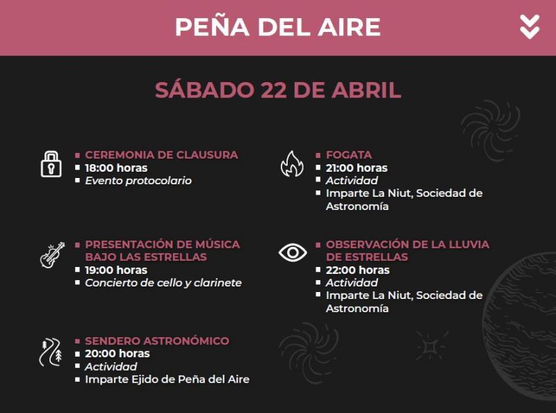 Cielo Oscuro Hidalgo 2023 ✨: la semana con actividades astronómicas en Pachuca y otras sedes