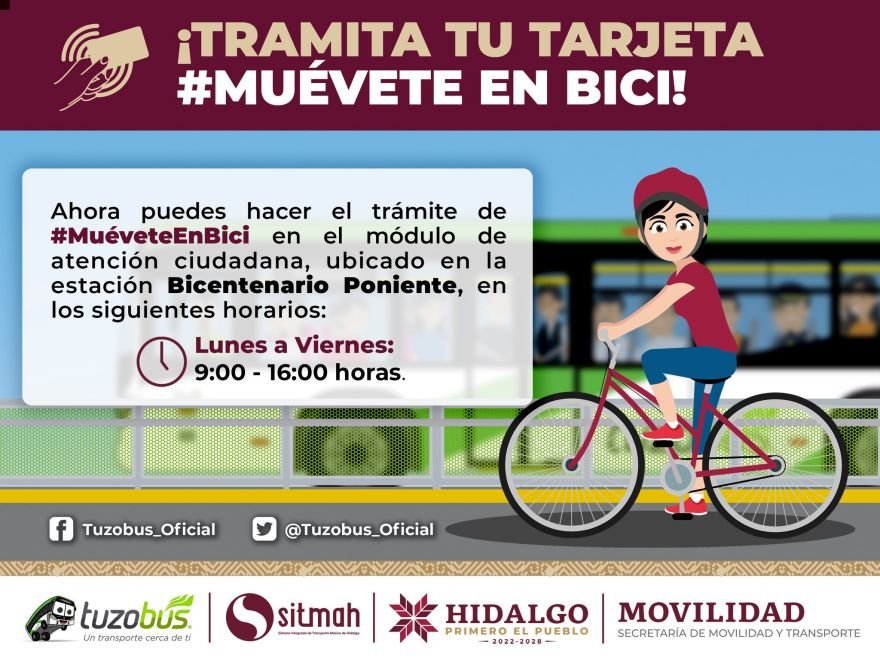#MuéveteEnBici 🚴 Puedes ingresar con bicicleta al Tuzobús, estos son los requisitos y horarios