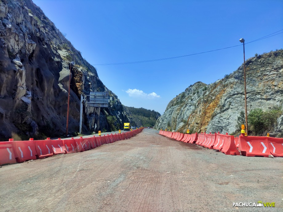 #Galería: Así van los avances de la autopista Real del Monte - Huasca