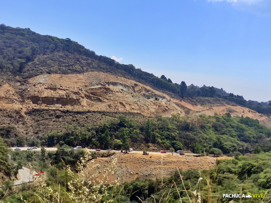 #Galería: Así van los avances de la autopista Real del Monte - Huasca