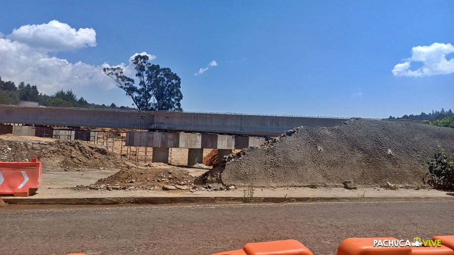 #Galería: Así van los avances de la autopista Real del Monte - Huasca