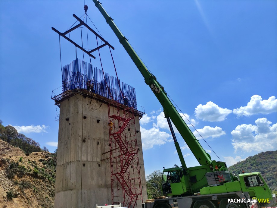 #Galería: Así van los avances de la autopista Real del Monte - Huasca