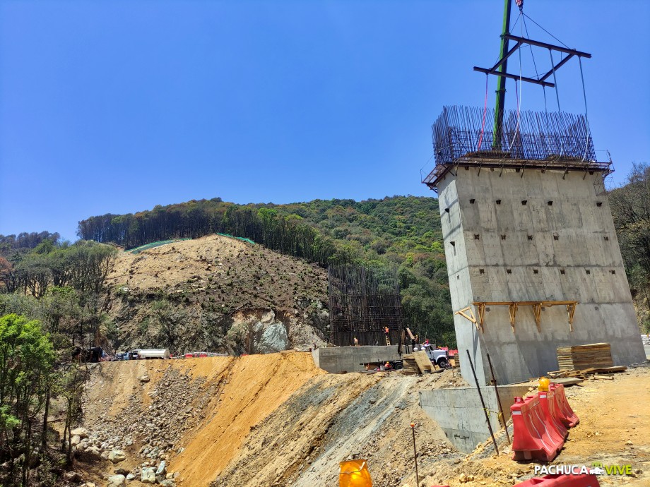 #Galería: Así van los avances de la autopista Real del Monte - Huasca