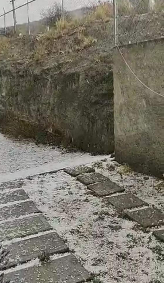 Ahora le tocó a Pachuquilla: granizada en Mineral de la Reforma (fotos)