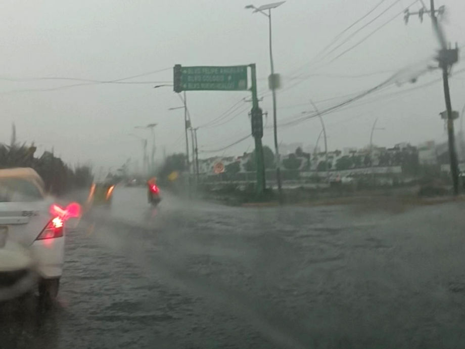 #Fotos: Se cae el cielo en Pachuca; así la intensa lluvia en la capital hidalguense