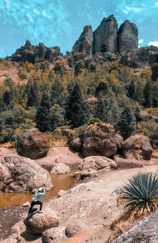 ¡Se está quedando sin agua! Estiaje y fuerte calor secan al Parque Nacional El Chico (fotos)