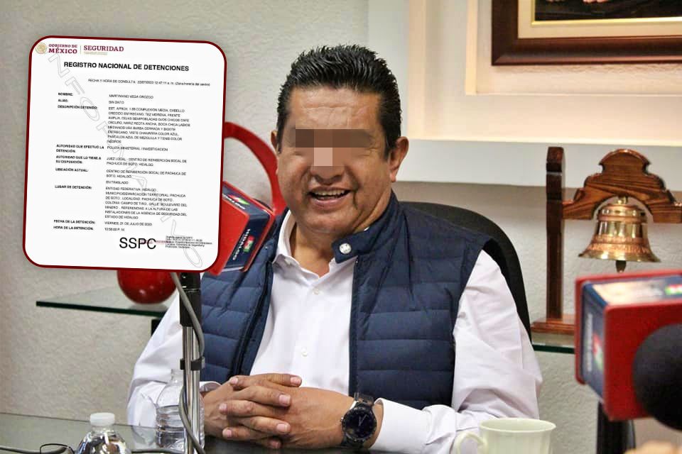 #Atrapado 🚨 Detienen en Pachuca a exoficial mayor de Hidalgo, vinculado con la 'Estafa Siniestra'