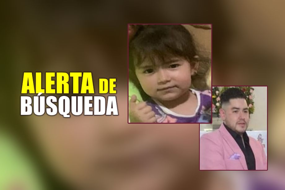 Sustraen a niña de 4 años en Pachuca; piden ayuda para encontrarla