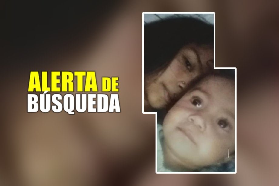 Emiten alerta de búsqueda por desaparición de joven madre y su hija en Epazoyucan