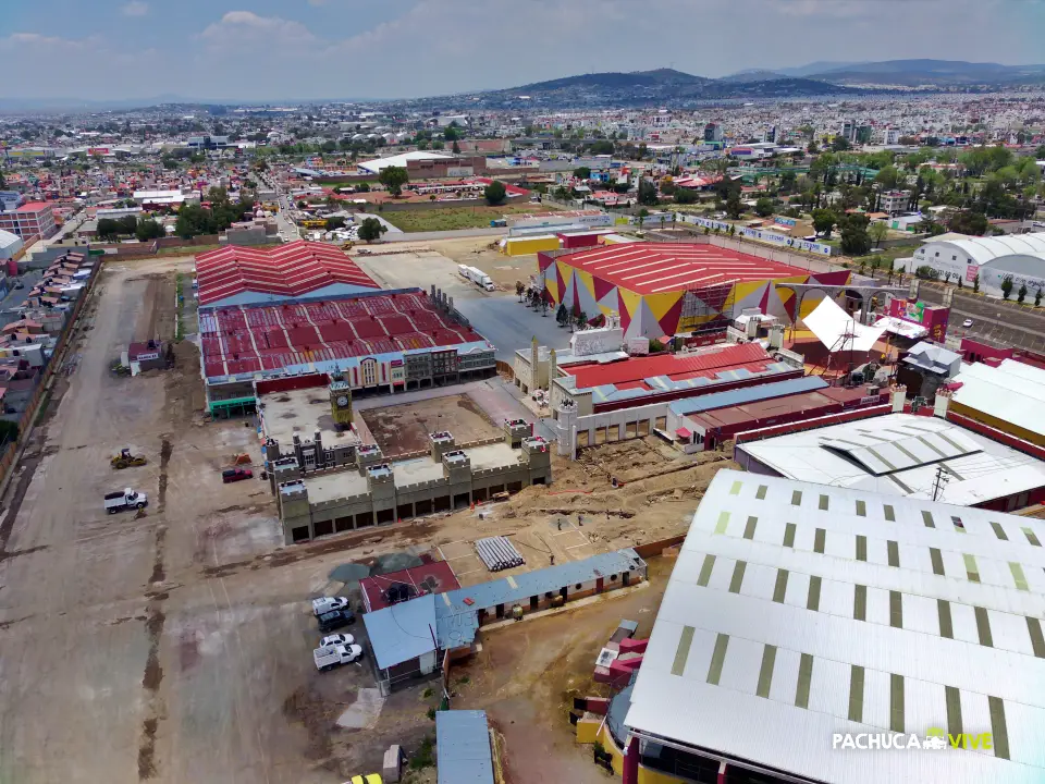 #Renovada... Así están remodelando las instalaciones de la Feria de Pachuca | Fotos y video