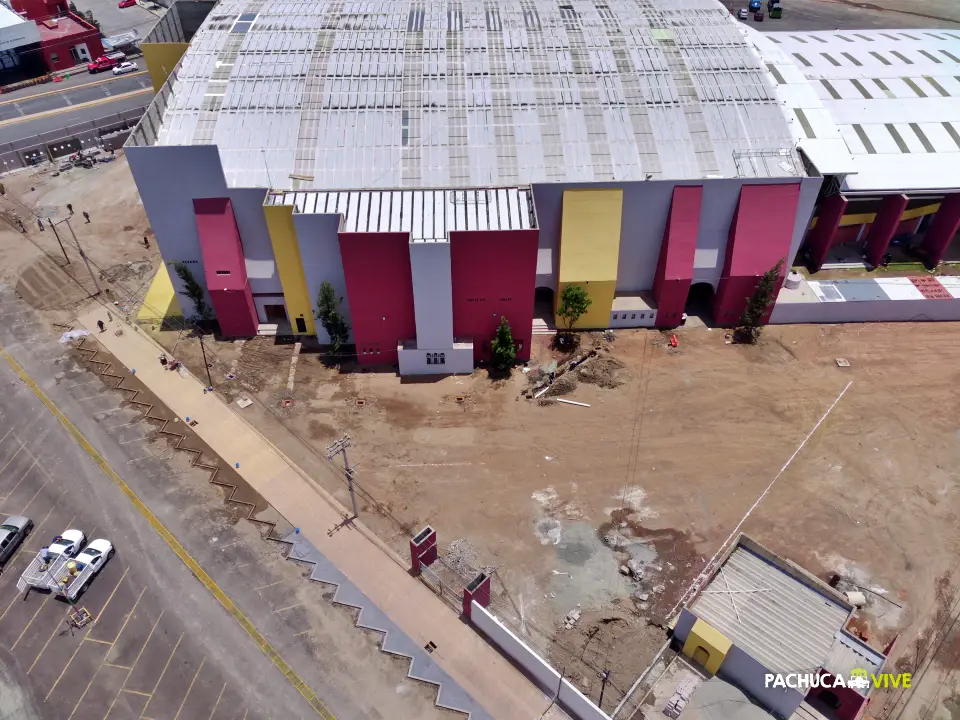 #Renovada... Así están remodelando las instalaciones de la Feria de Pachuca | Fotos y video