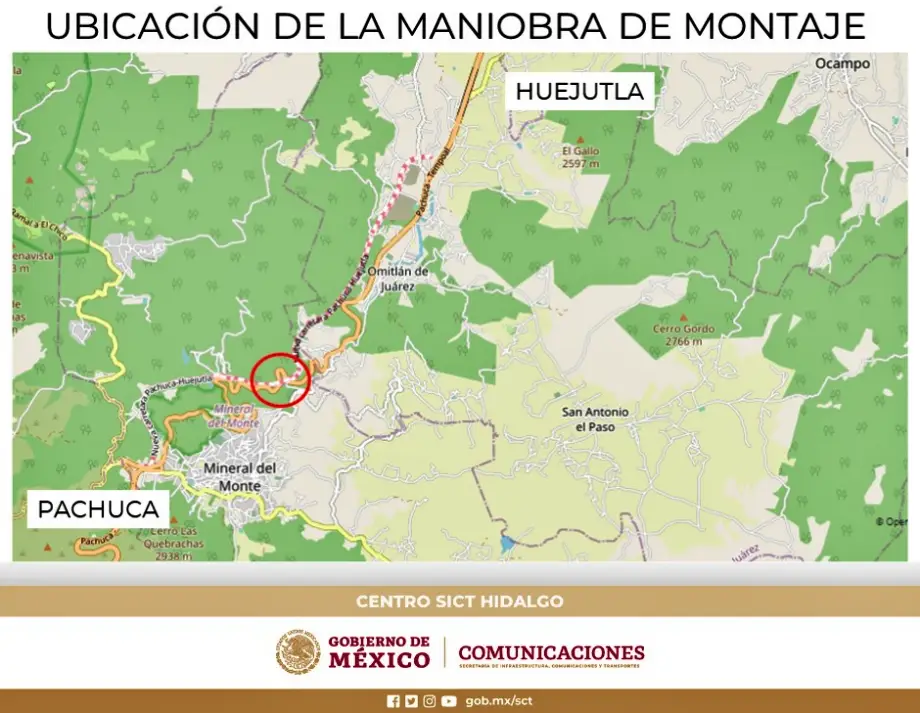 #Ojo 🚧 Hay cierres totales en la carretera Real del Monte - Huasca