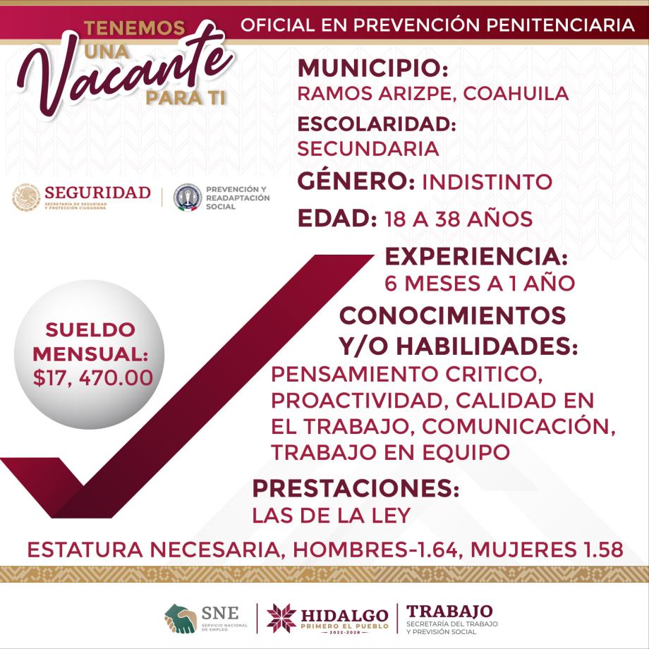 ¿Buscas trabajo? Convocan a reclutamiento para empleos con sueldo de más de $17,000