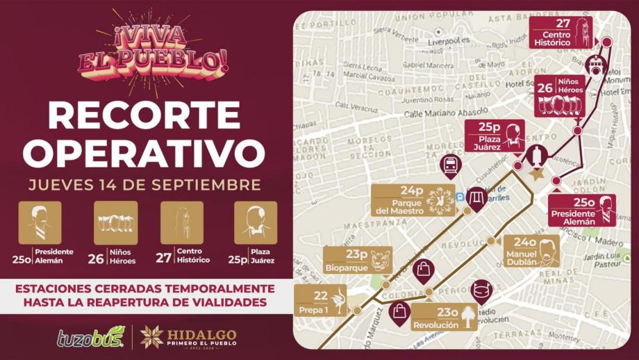 Cortes operativos y ruta del desfile del Día del Charro este jueves en Pachuca