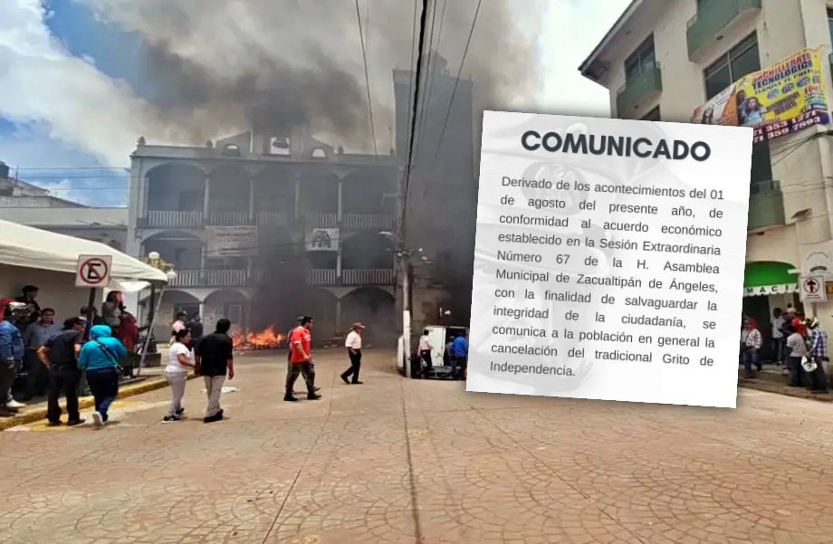 ¡Cancelan Grito! Este municipio de Hidalgo se quedará sin celebración del 15 de septiembre