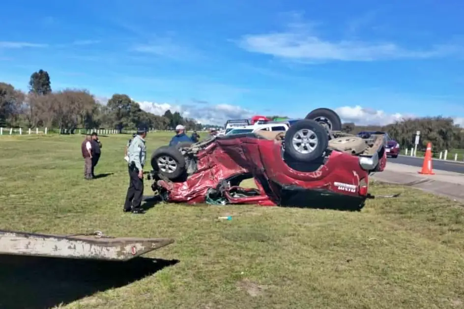 #Destrozada 😨 Así quedó una camioneta tras impactar con otra en Hidalgo