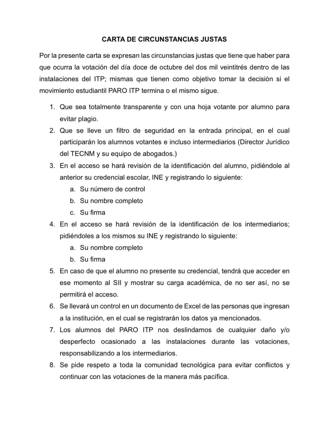 ¿Divide y vencerás? Intervención de jurídico empeora conflicto en el Tec de Pachuca