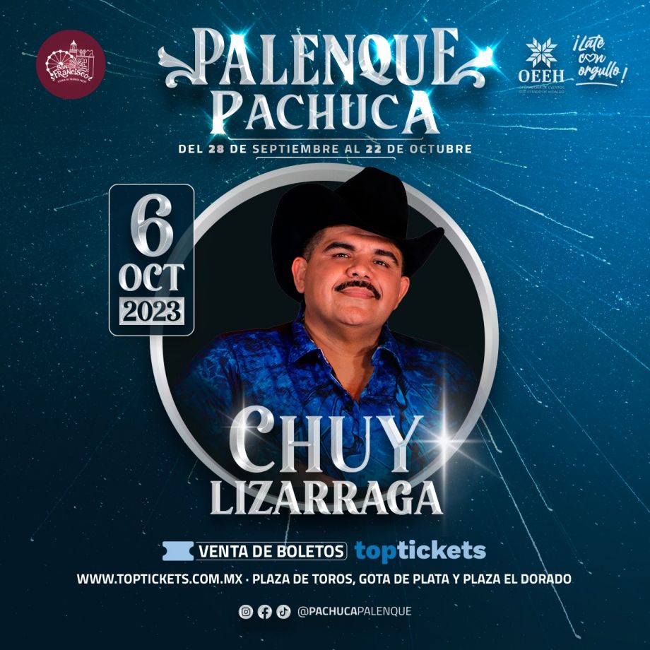 Nuevo artista sorpresa para el Palenque de la Feria de Pachuca 2023