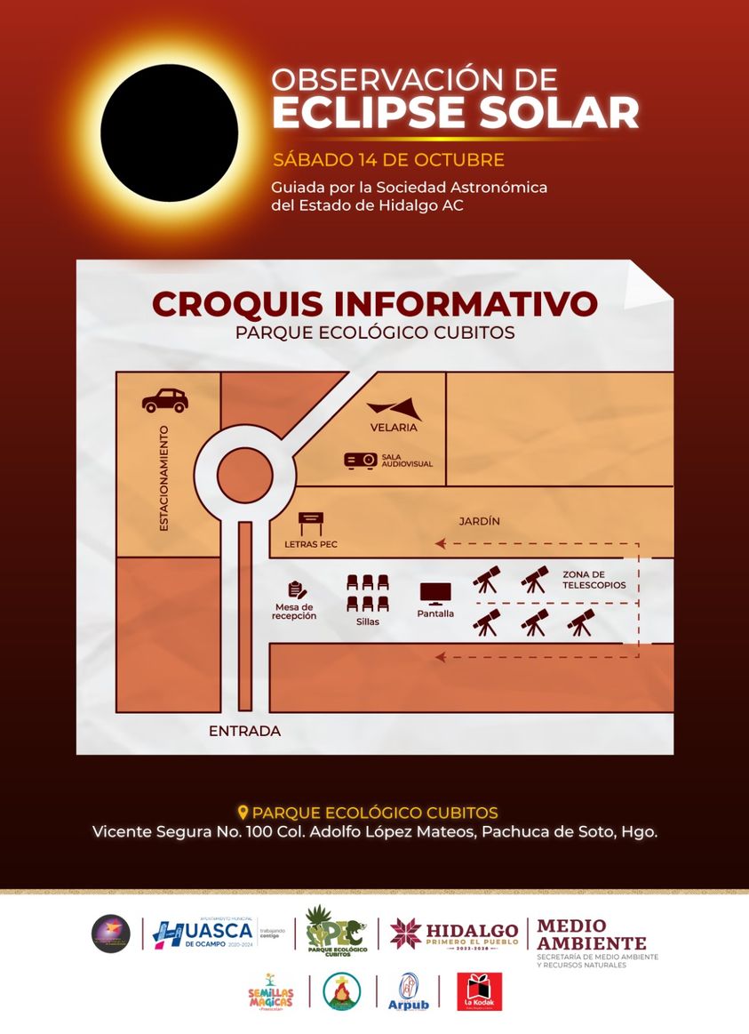 #AnilloDeFuego: ¡Eclipse Solar se verá en Pachuca!, habrá eventos de observación