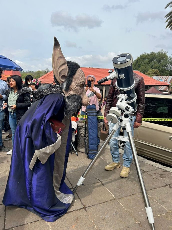 #Galería 🌙 Así se vio el Eclipse Solar en Pachuca y Huasca