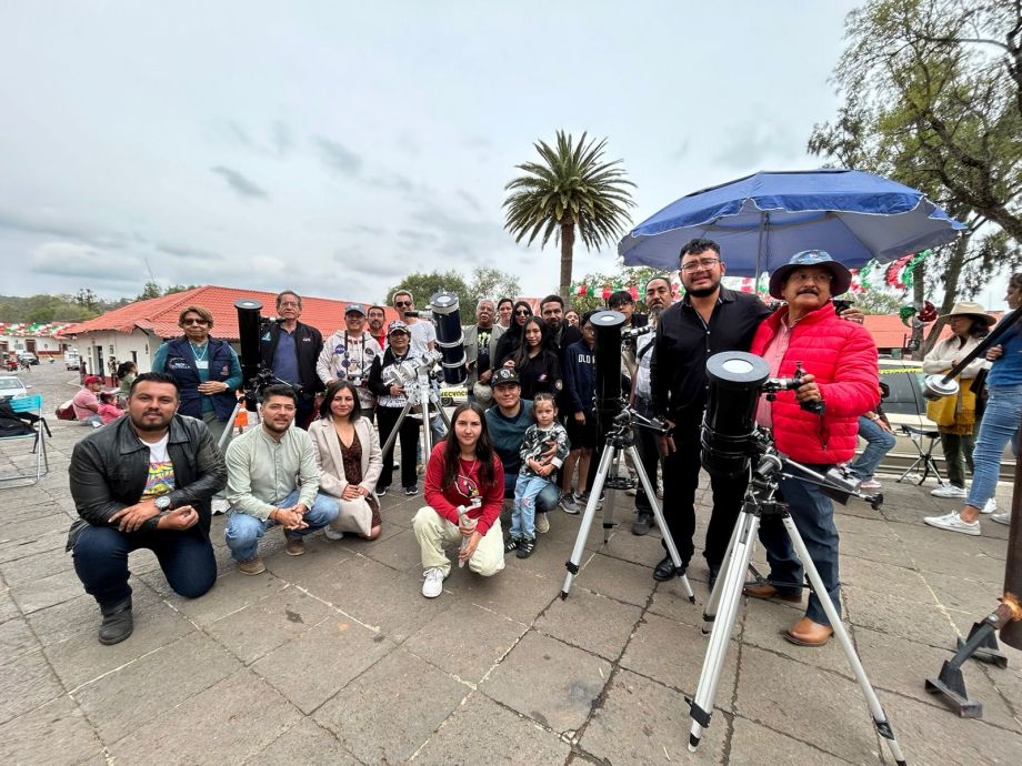 #Galería 🌙 Así se vio el Eclipse Solar en Pachuca y Huasca