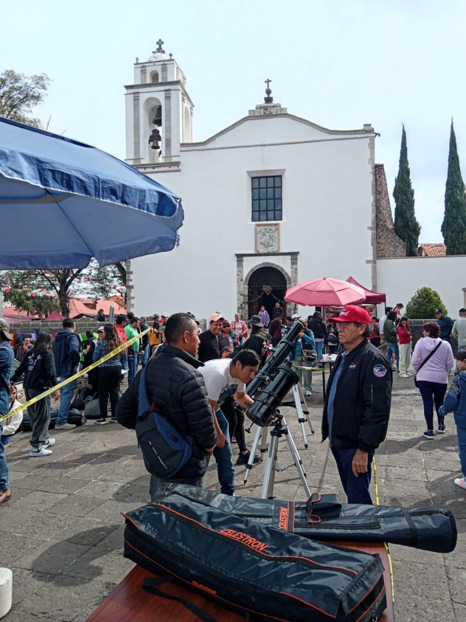 #Galería 🌙 Así se vio el Eclipse Solar en Pachuca y Huasca