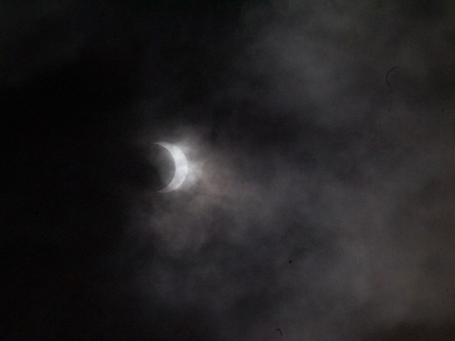 #Galería 🌙 Así se vio el Eclipse Solar en Pachuca y Huasca