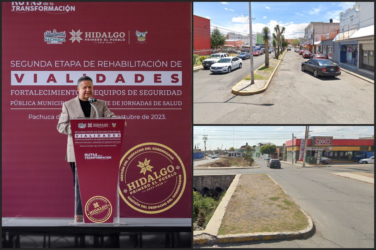 Estas son las 8 vialidades que rehabilitará el gobierno estatal en Pachuca durante 12 semanas