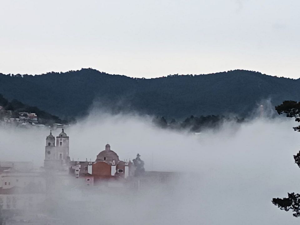 Real del Monte entre las nubes: así luce el Pueblo Mágico con el frente frío 11