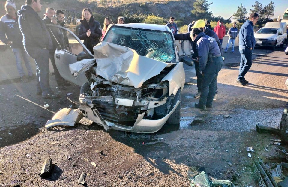 Viernes accidentado en Pachuca: al menos cuatro choques; uno trágico