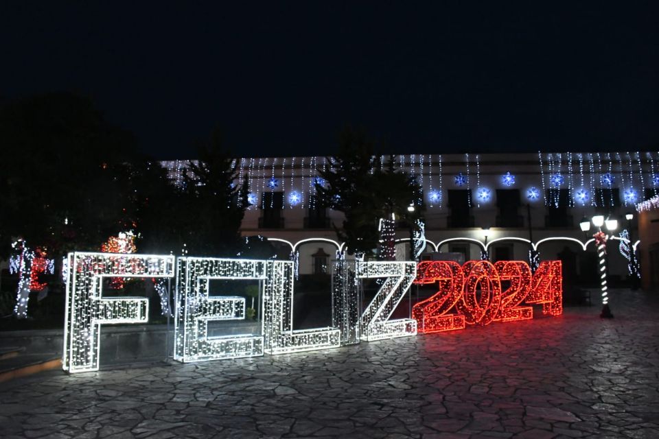 Se puso navideño: así luce el Pueblo Mágico de Zempoala (fotos)