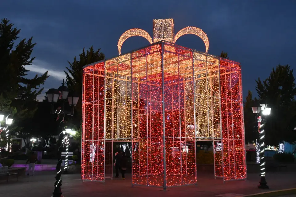 Se puso navideño: así luce el Pueblo Mágico de Zempoala (fotos)