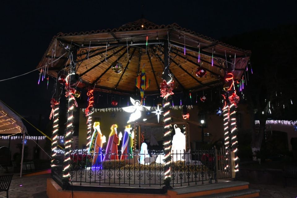 Se puso navideño: así luce el Pueblo Mágico de Zempoala (fotos)