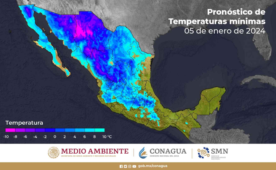 Hidalgo bajo cero: pronostican ambiente muy frío y heladas en la entidad