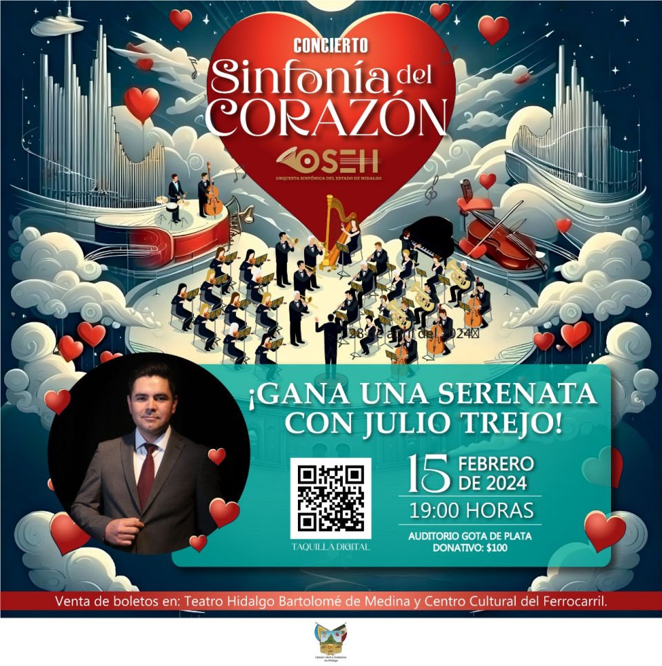 Tenor regalará serenata privada durante concierto en Pachuca