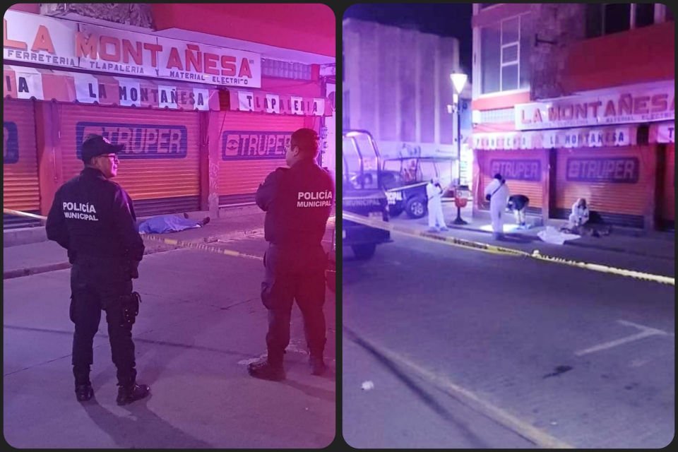 Hombre se desvanece y fallece cuando caminaba en la centrica calle de Guerrero, en Pachuca
