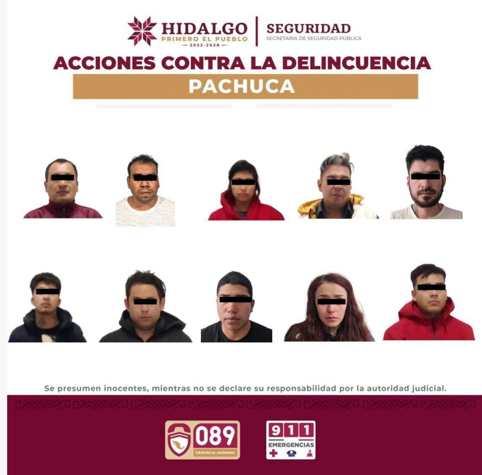 Agente de la PGJEH lideraba banda de robo a comercios en Pachuca